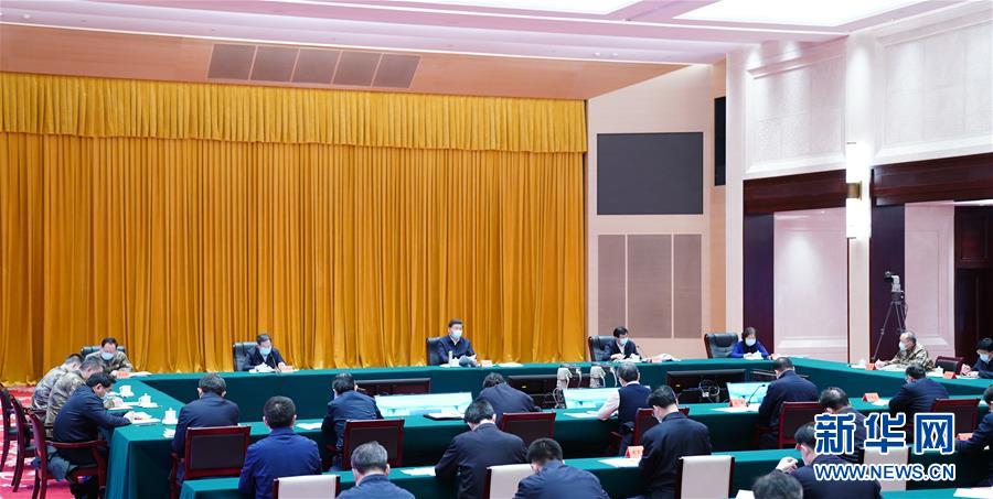 (时政)(6)习近平在湖北省考察新冠肺炎疫情防控工作
